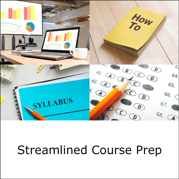 Streamlined course preparation