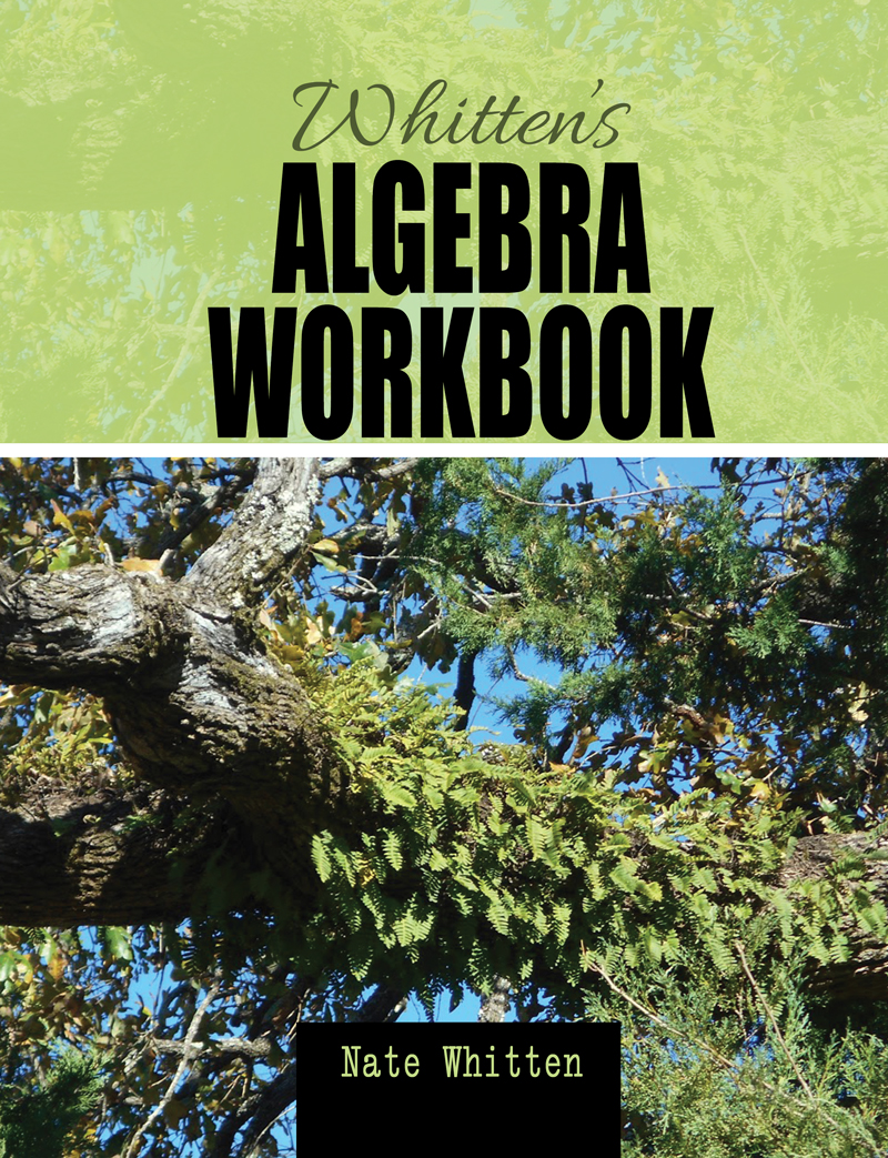 Whitten's Algebra Workbook