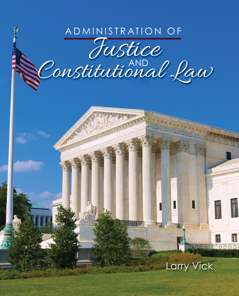 Administration of Justice and Constitutional Law | Higher