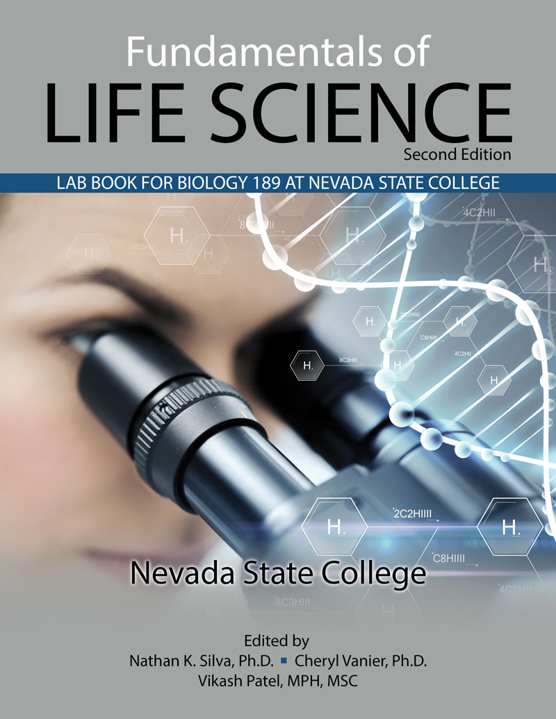 Fundamentals of Life Science: Lab Book for Biology 189 at Nevada State College