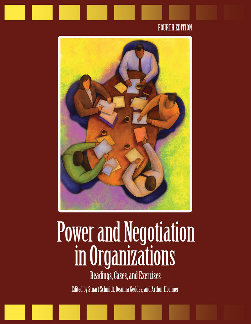 Power And Negotiation In Organizations: Readings, Cases And Exercises