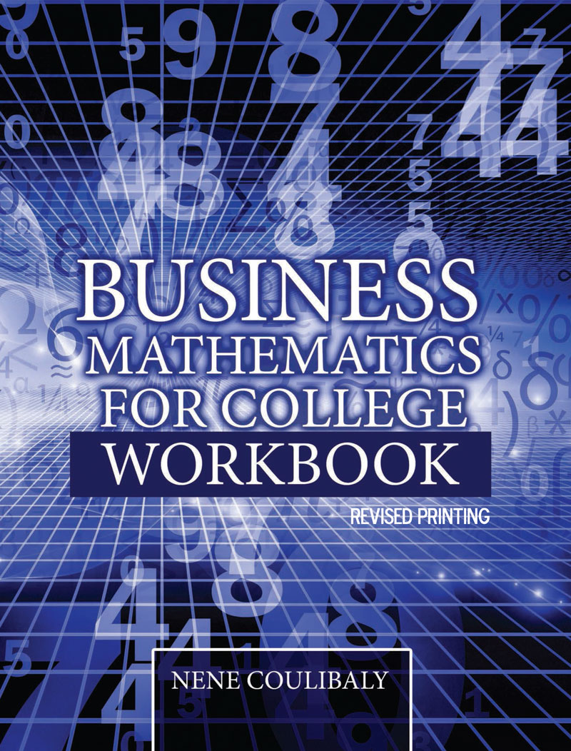 Business Mathematics for College Workbook