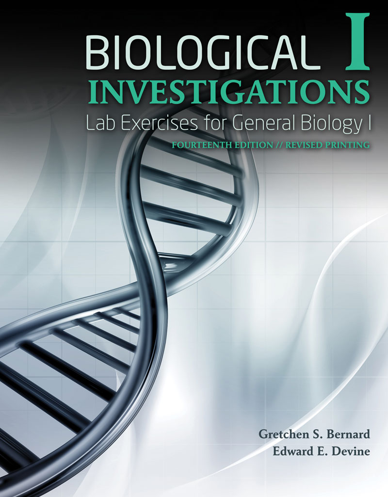 Biological Investigations I Lab Exercises for General Biology I