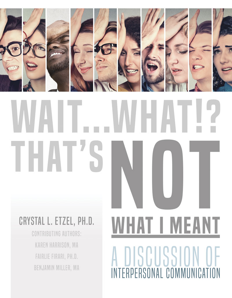 Wait. . .What!? That's Not What I Meant: A Discussion of Interpersonal Communication