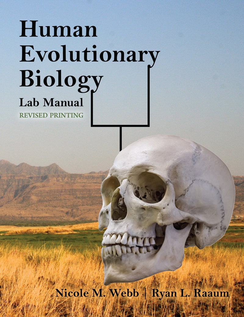 Human Evolutionary Biology Lab Manual