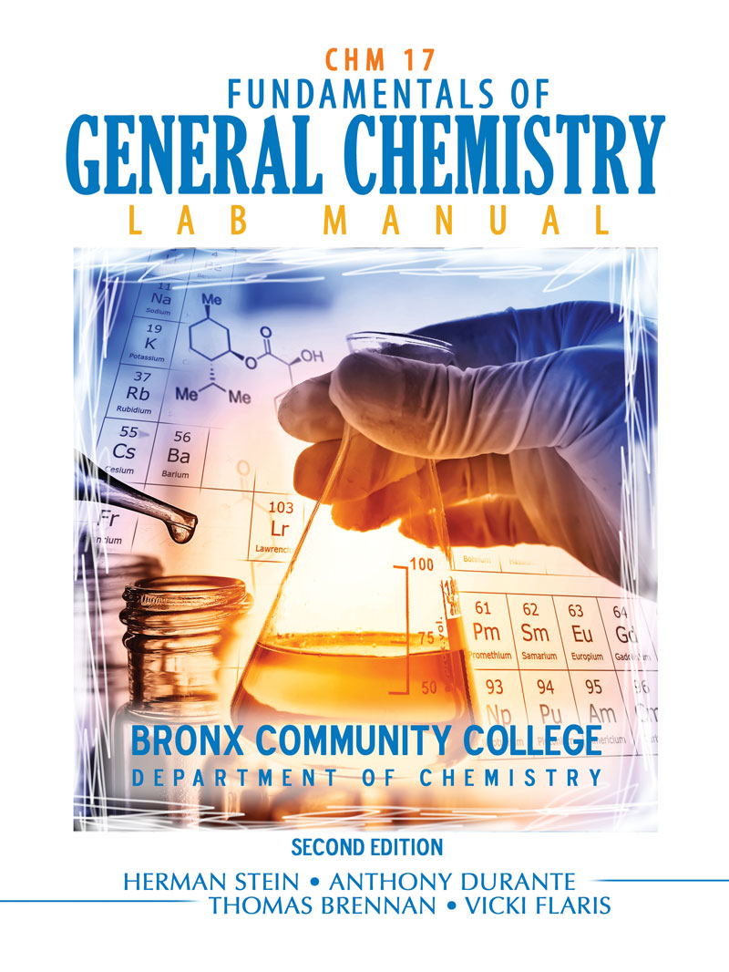 Fundamentals Of General Chemistry Lab Manual Bronx Community College
Department Of Chemistry