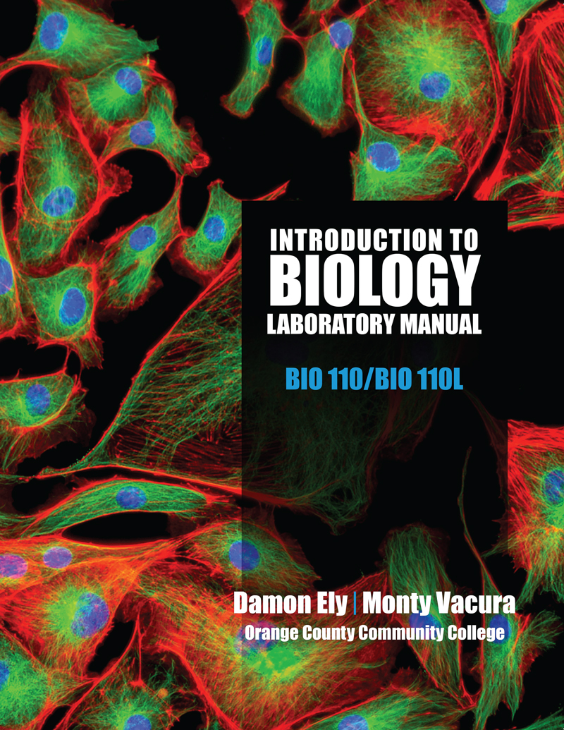 Introduction to Biology Laboratory Manual: BIO 110/BIO 110L