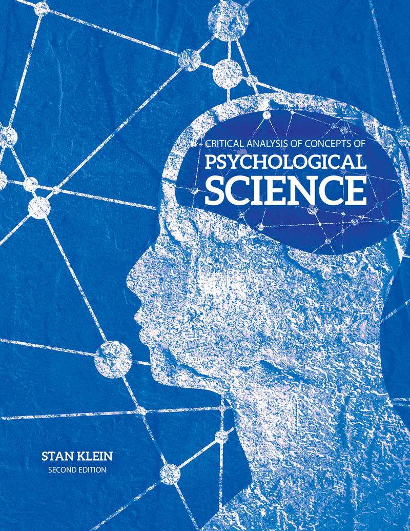 Critical Analysis of Concepts of Psychological Science