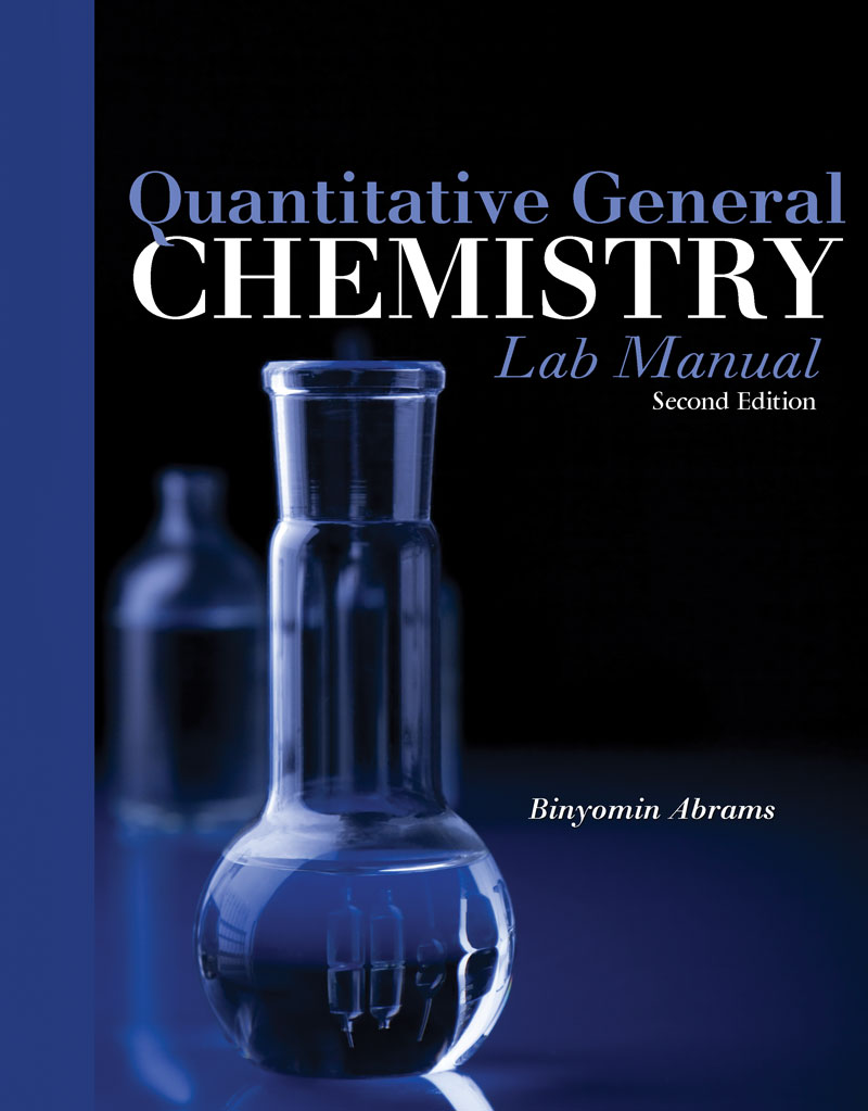 Quantitative General Chemistry Lab Manual Higher Education