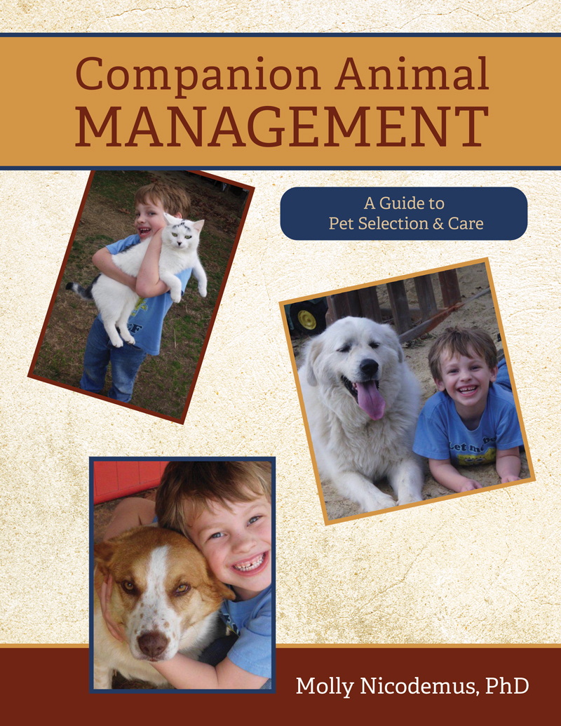 Companion Animal Management: A Guide to Pet Selection & Care