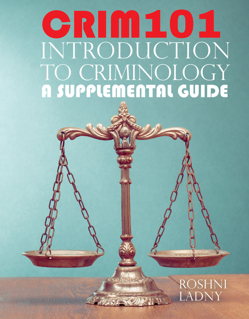 Introduction to Criminology: A Supplemental Guide