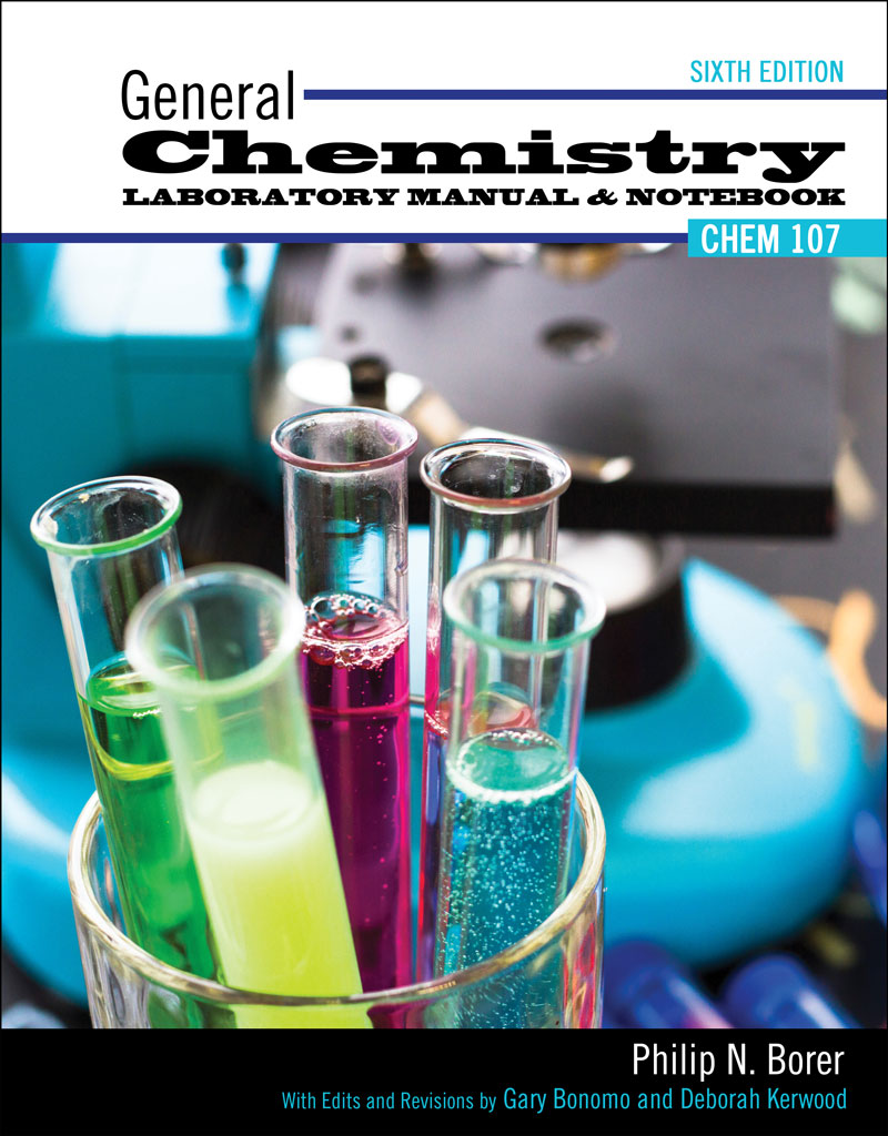 General Chemistry Laboratory Manual and Notebook Higher Education