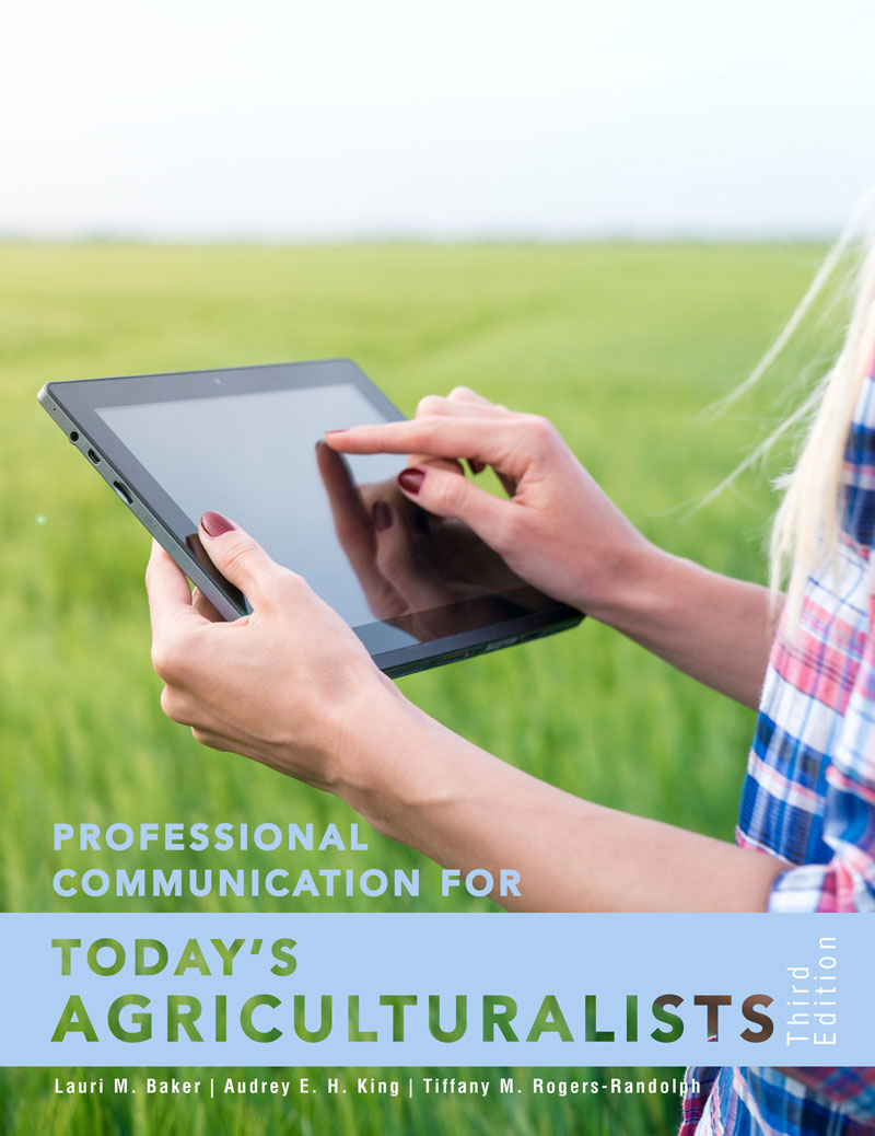 Professional Communication for Today's Agriculturalists