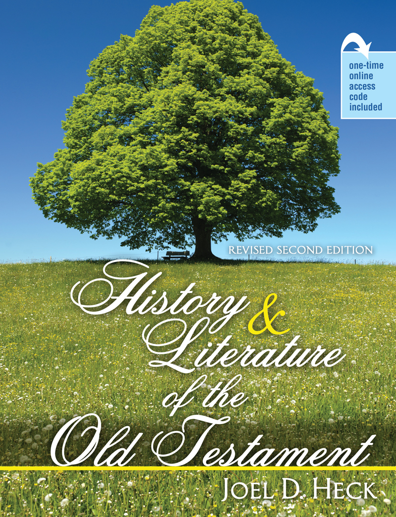 History & Literature of the Old Testament