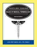 Rules for Medical Terminology
