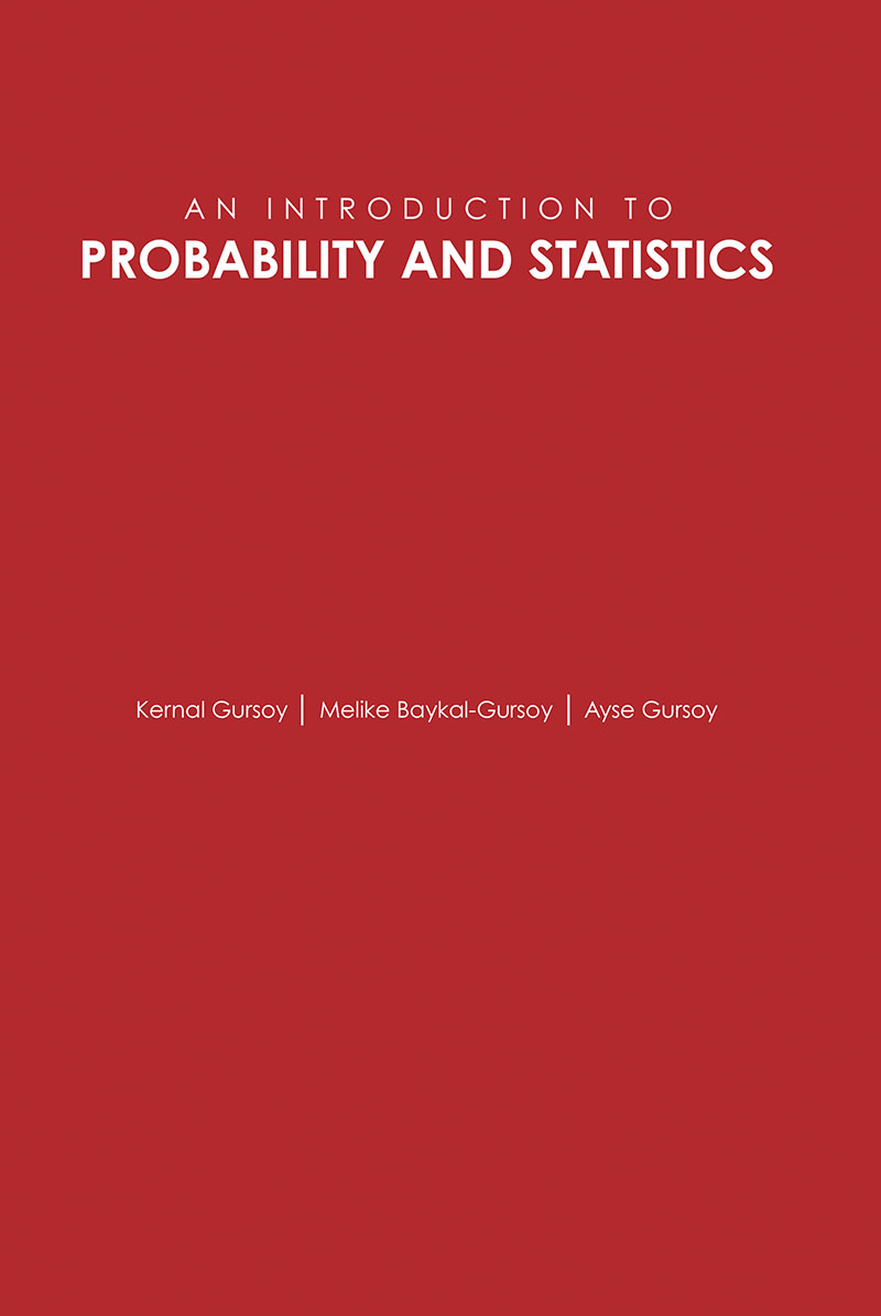 An Introduction to Probability and Statistics | Higher Education