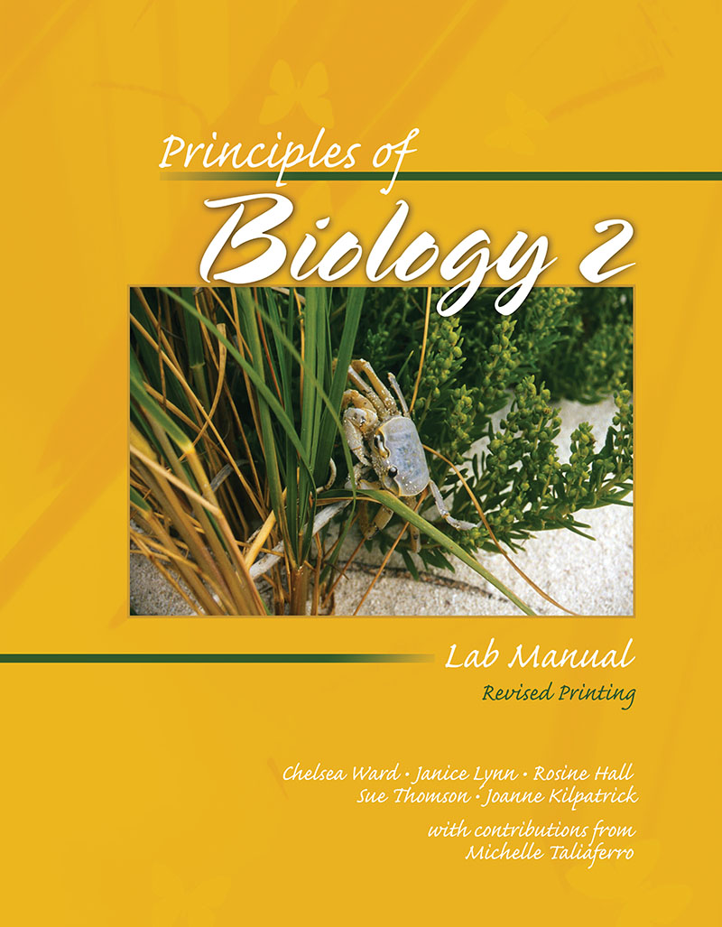 Principles of Biology 2 Lab Manual