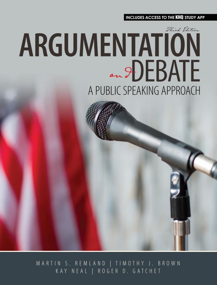 Argumentation and Debate: A Public Speaking Approach