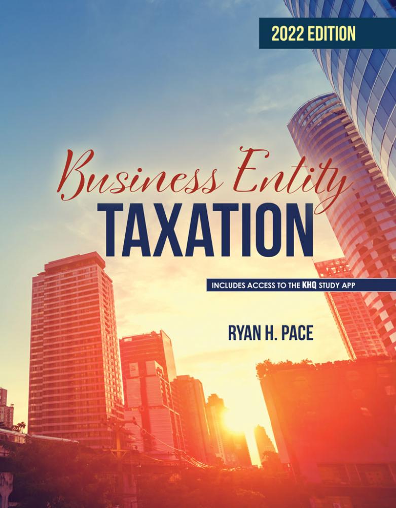 Business Entity Taxation