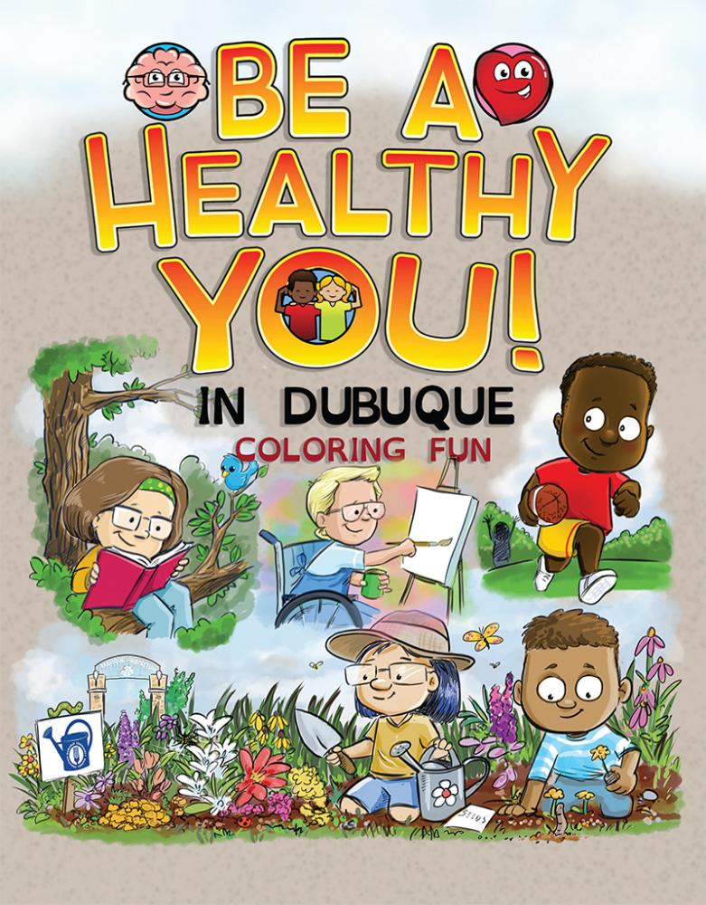 Be A Healthy You! In Dubuque: Coloring Fun