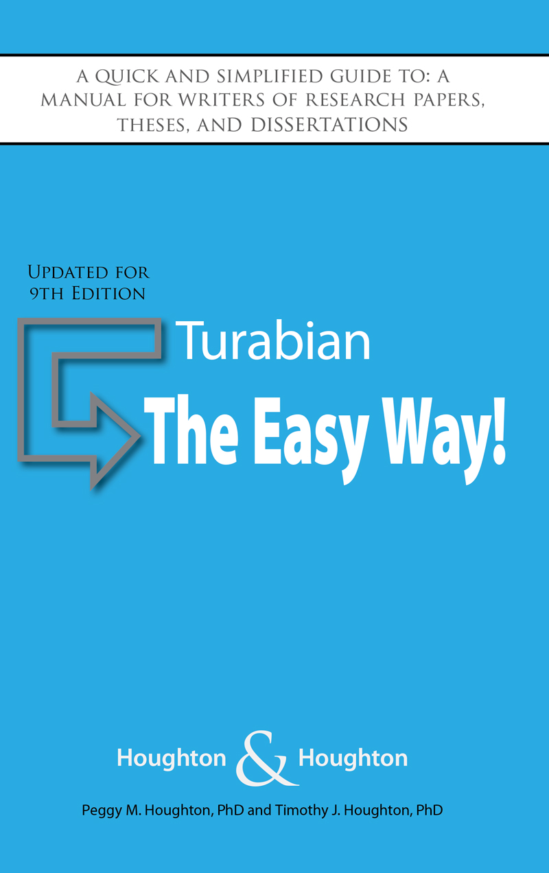 Turabian: The Easy Way!