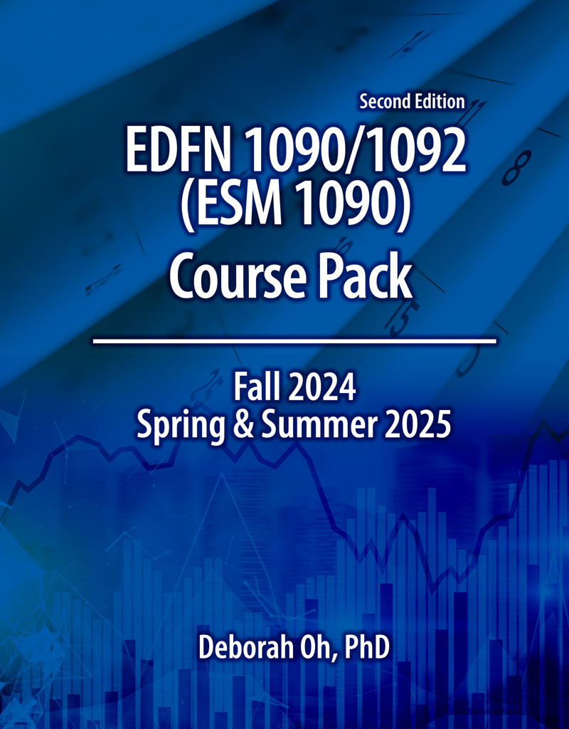 EDFN 1090/1092 (ESM 1090) Course Pack-Summer 2024
