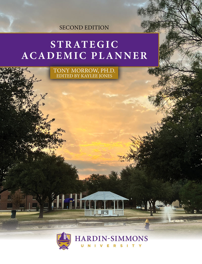 Hardin-Simmons University Strategic Academic Planner