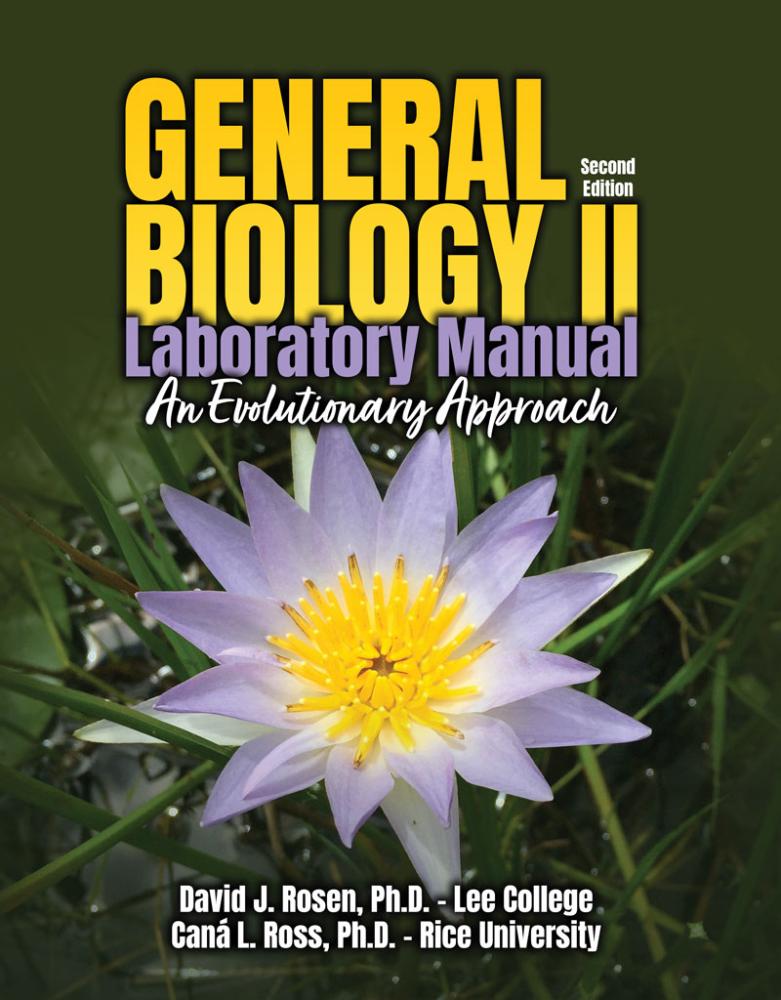 General Biology II Laboratory Manual: An Evolutionary Approach