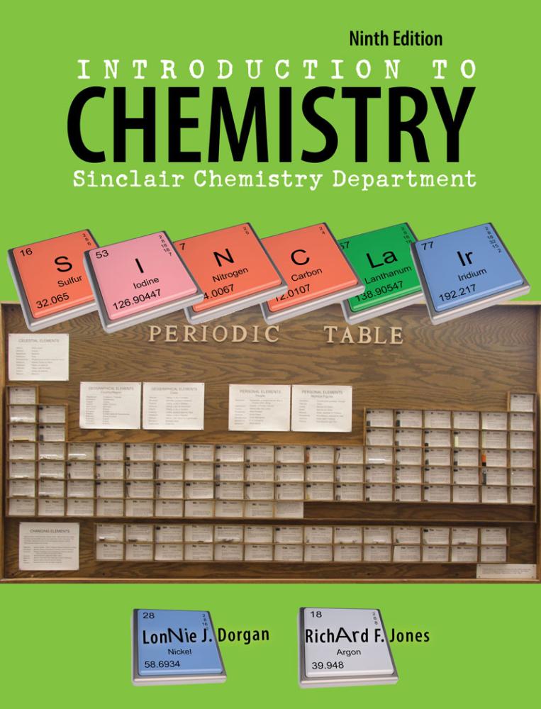 Introduction to Chemistry: Sinclair Chemistry Department