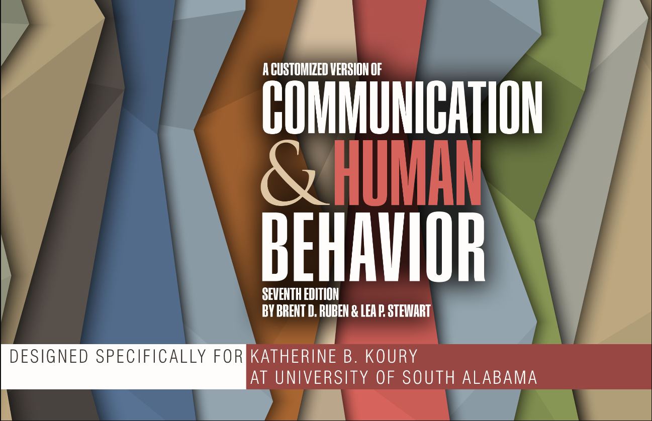 Communication & Human Behavior: A Custom Version for University of South Alabama