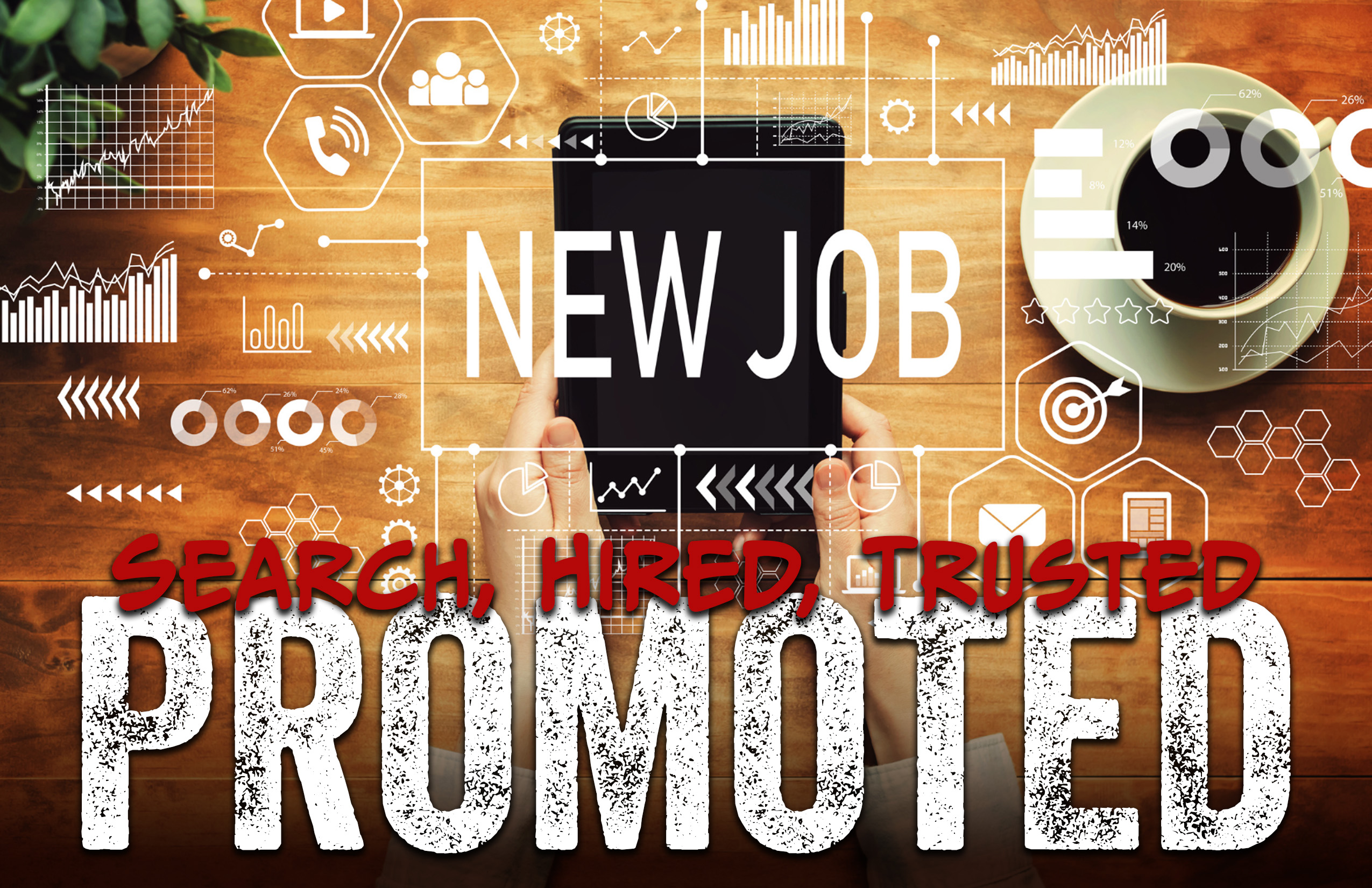 Search, Hired, Trusted, Promoted