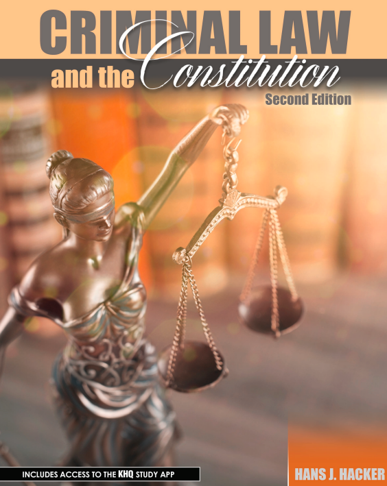 Criminal Law and the Constitution