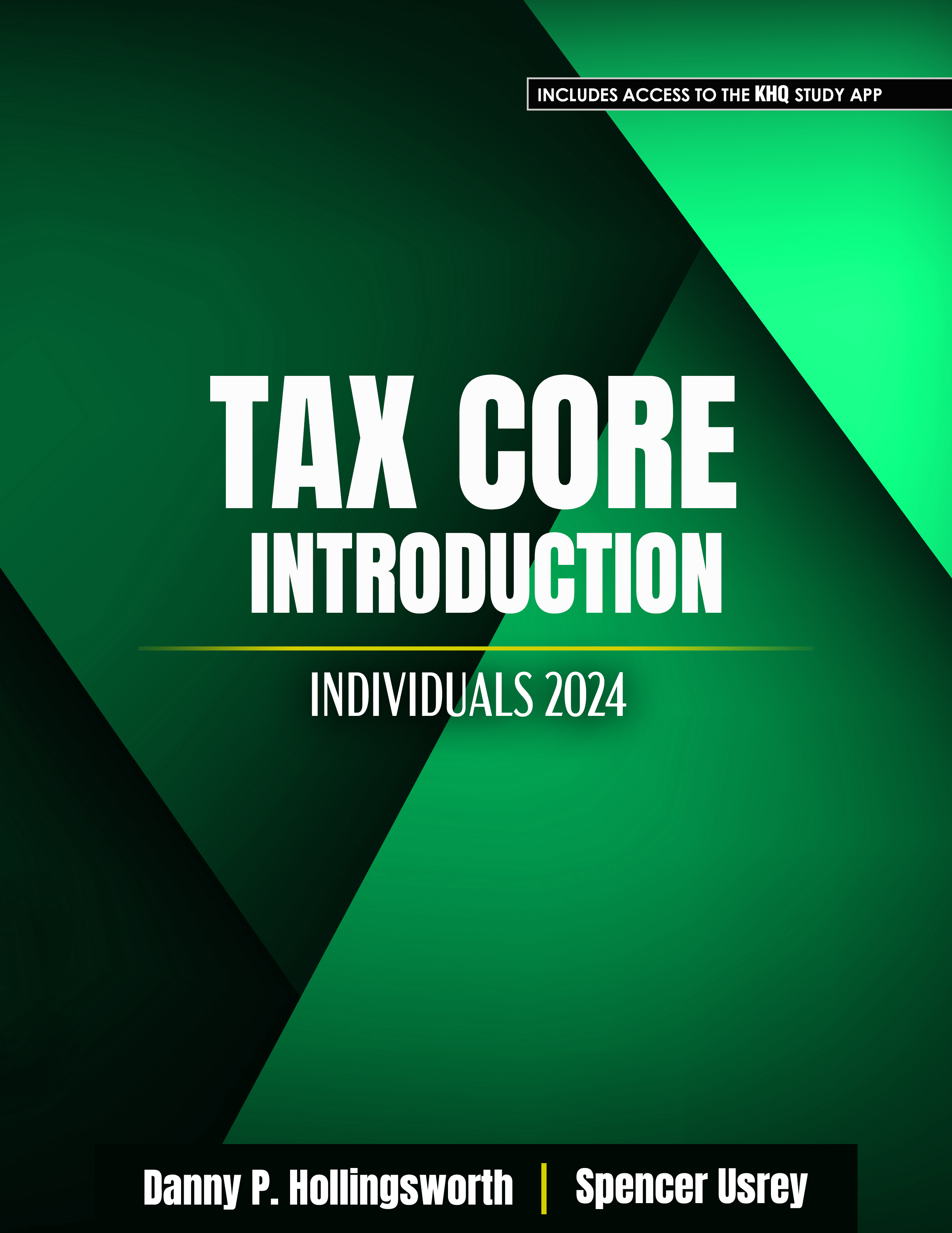 Tax Core Introduction: Individuals 2024