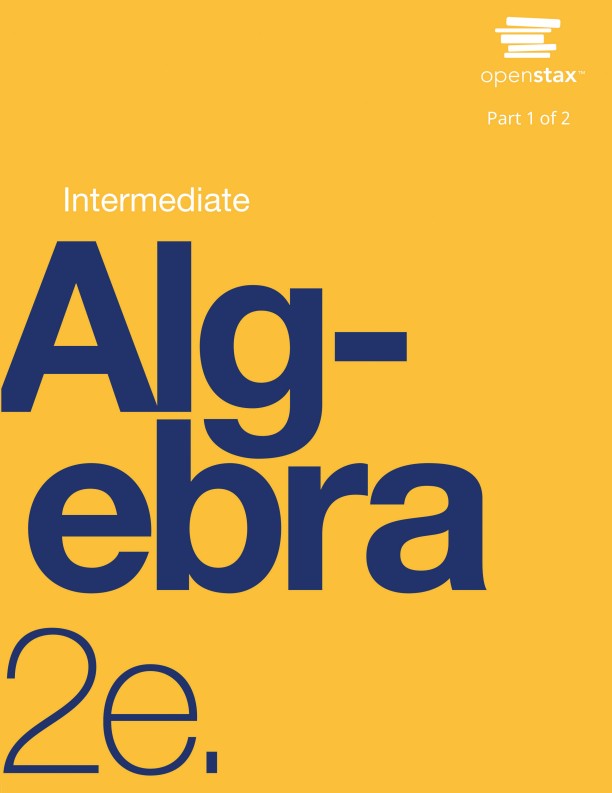 OpenStax: Intermediate Algebra Soft Cover