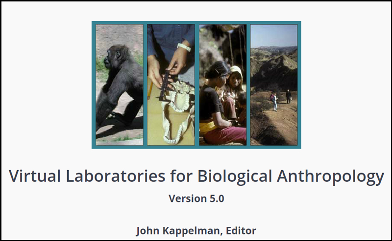 Virtual Laboratories for Biological Anthropology version 5.0