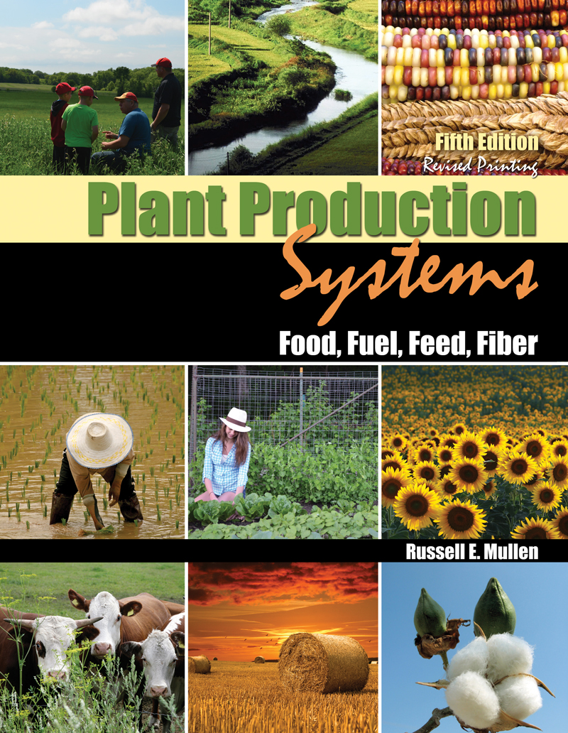 Plant Production Systems: Food, Fuel, Feed, Fiber