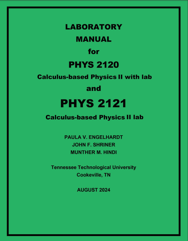 PHYS 2120/2121: Calculus-based Physics II, 2022-2023