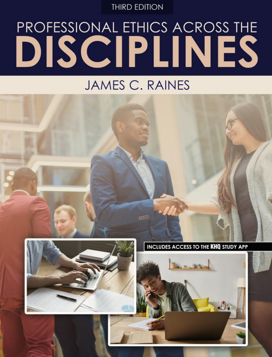 Professional Ethics Across the Disciplines