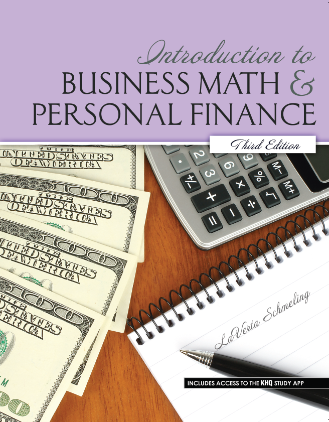 Introduction to Business Math and Personal Finance