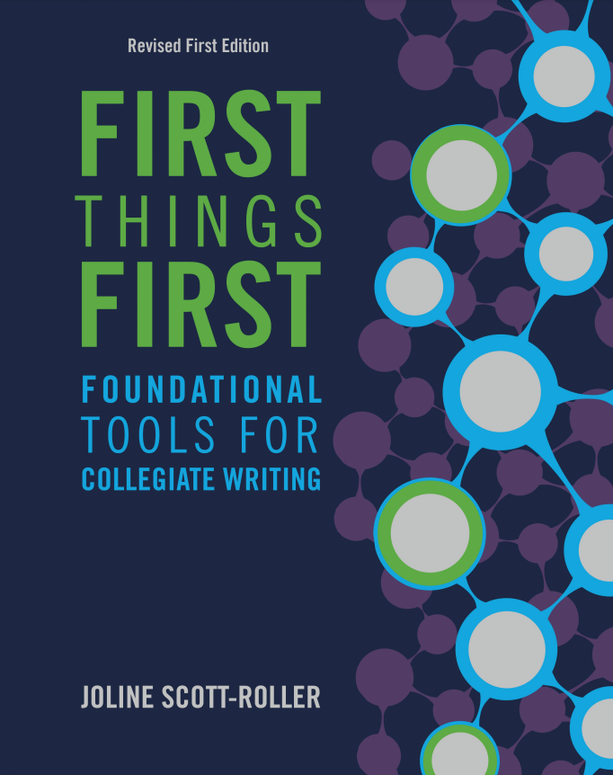 First Things First: Foundational Tools for Collegiate Writing
