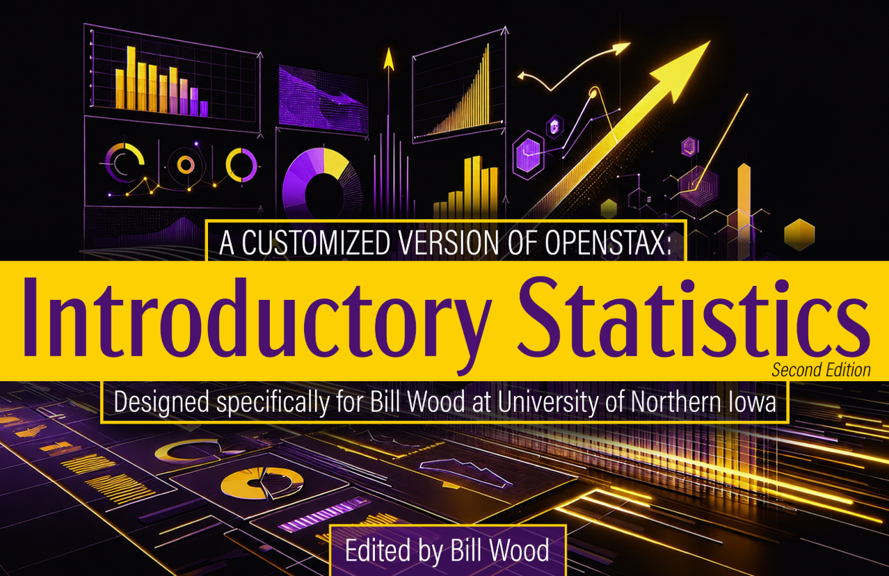 A Customized version of OpenStax: Introductory Statistics 2e Designed specifically for Bill Wood at University of Northern Iowa