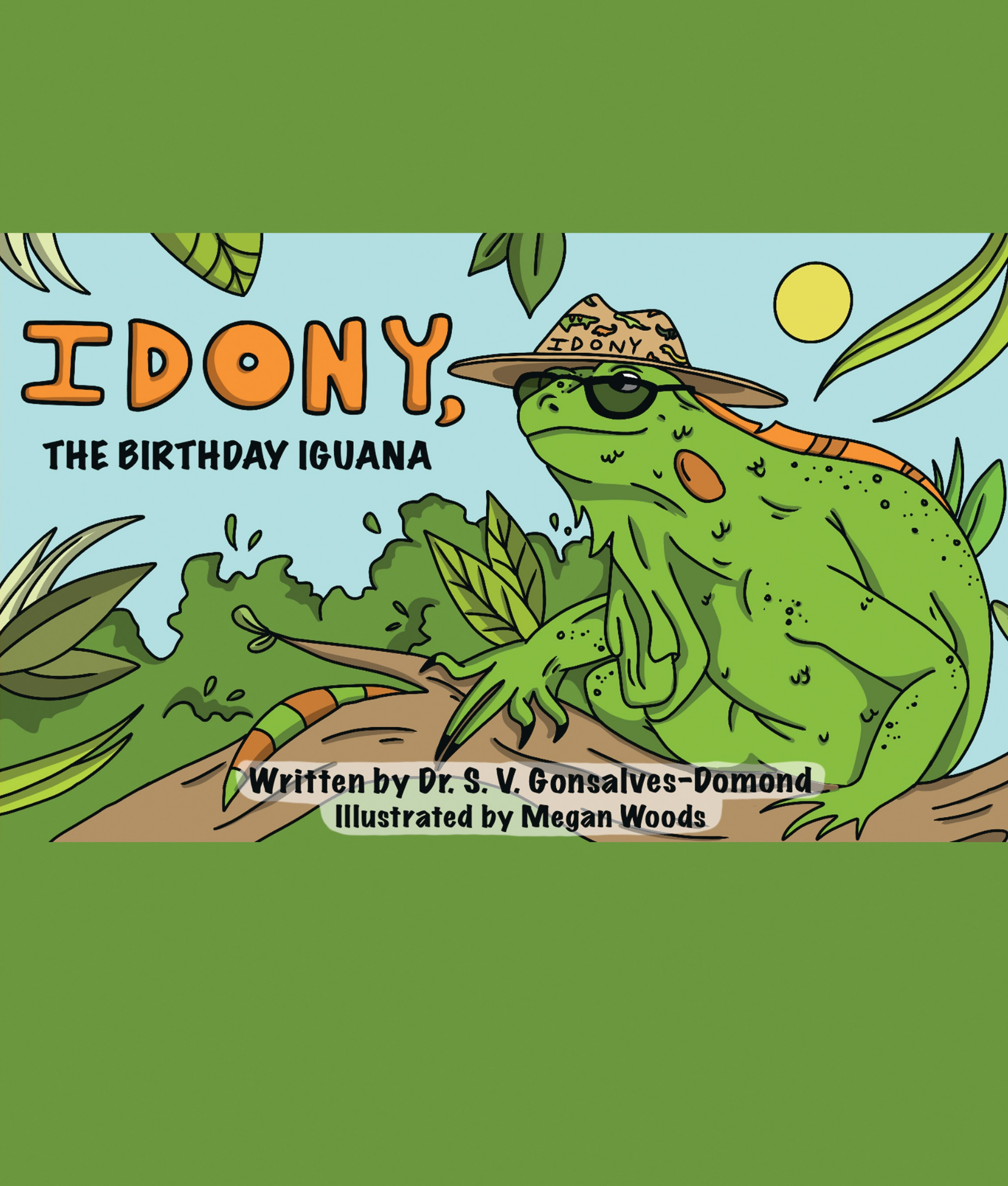 Idony the Birthday Iguana