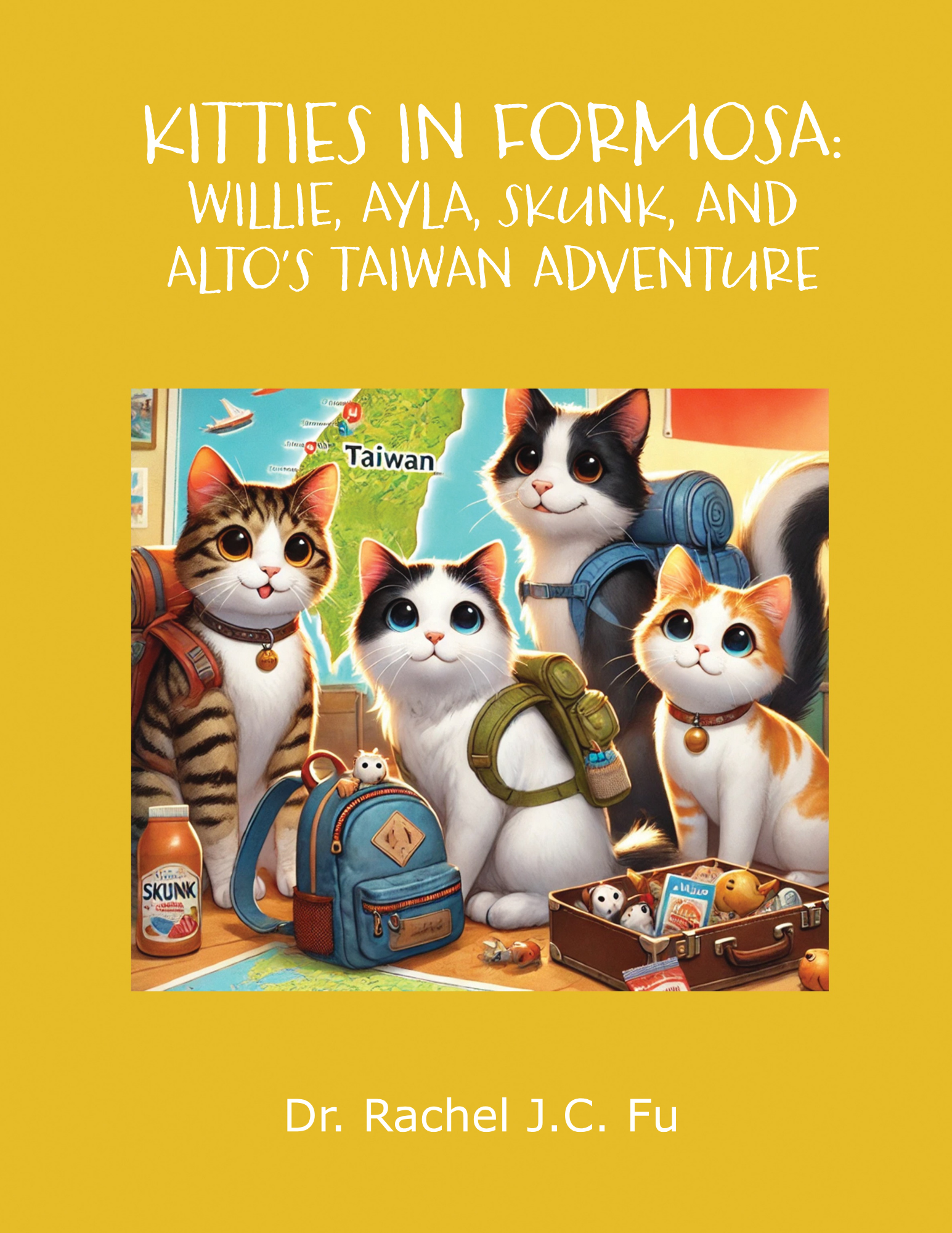 Kitties in Formosa: Willie, Ayla, Skunk, and Alto's Taiwan Adventure
