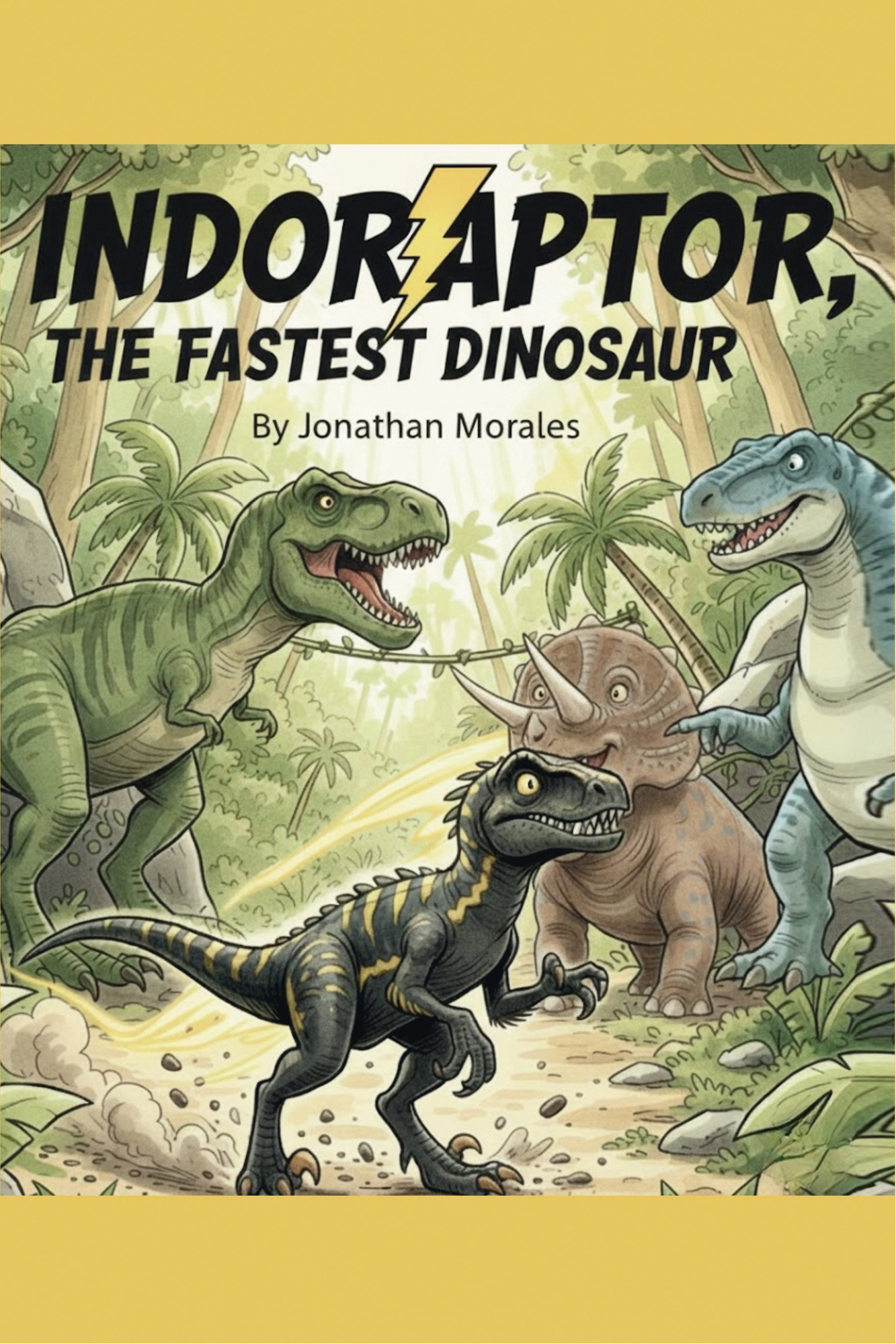 Indoraptor, the Fastest Dinosaur