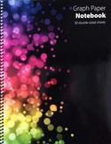 Graph Paper Notebook, 50 double-sided sheets