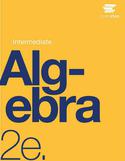 OpenStax Intermediate Algebra 2e softcover prints in 2 parts