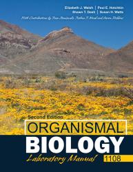 Organismal Biology 1108: Laboratory Manual