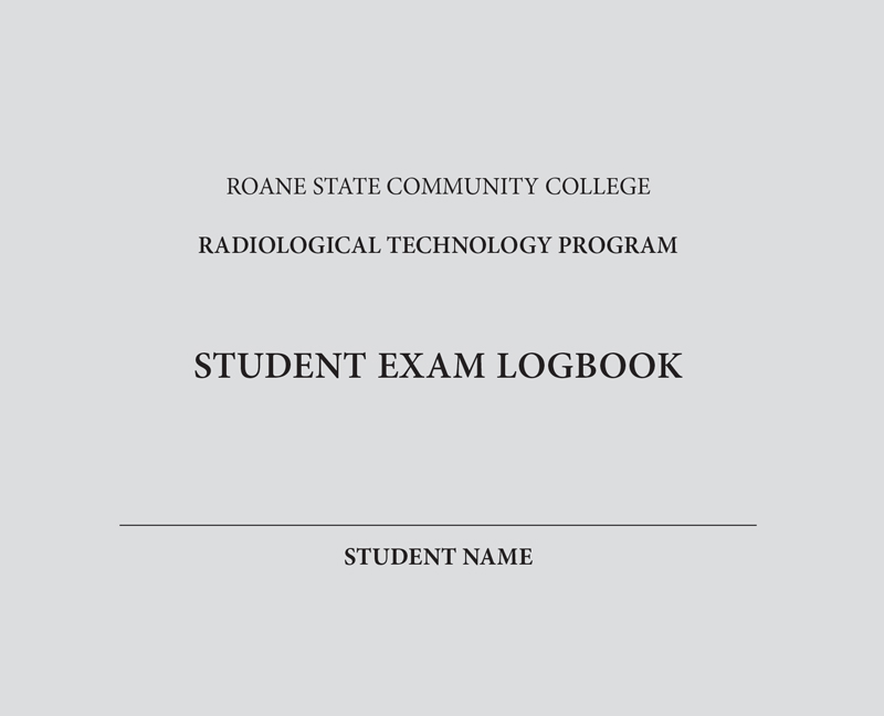 Radiological Technology: Student Exam Logbook