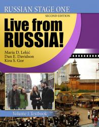 Russian Stage One: Live from Russia: Volume 1 - Textbook