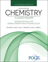 A Customization Version of Chemistry: A Guided Inquiry Designed Specifically for General Chemistry at Aquinas College